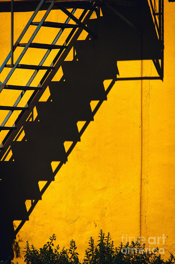 Staircase shadow Photograph by Silvia Ganora