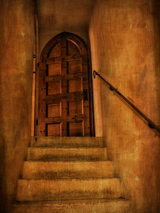 Staircase to the Doorway Photograph by Bob Coates