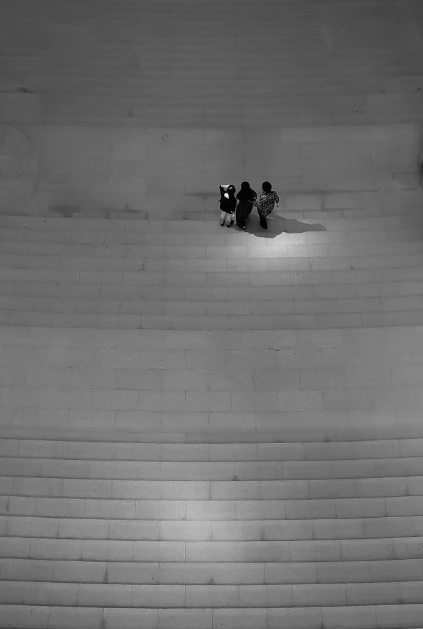Staircase Trio Photograph by Lauren Rathvon
