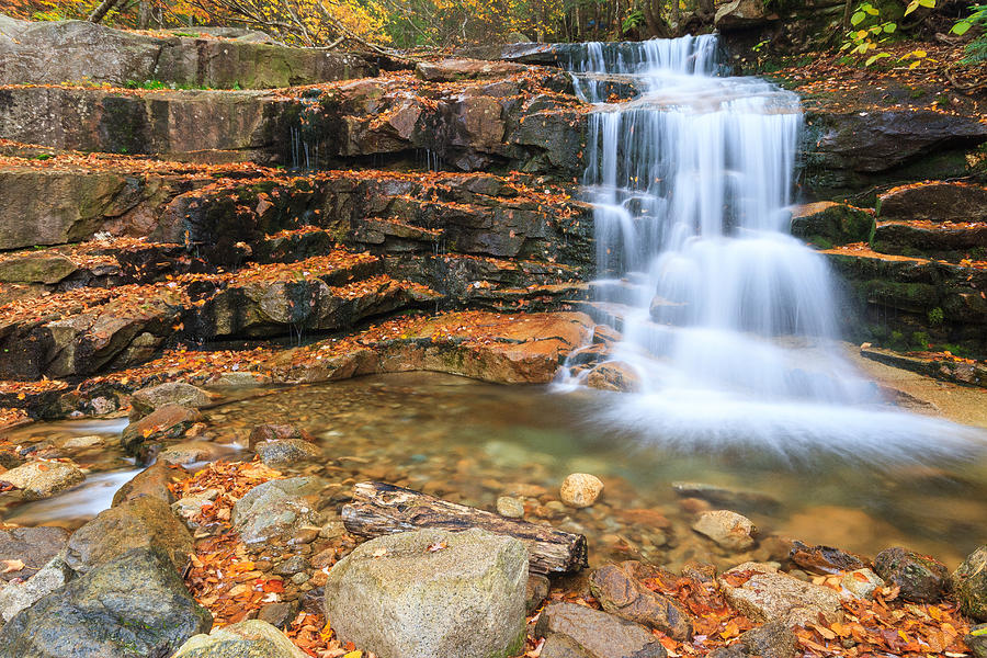 Stairs Falls Photograph by Bryan Bzdula