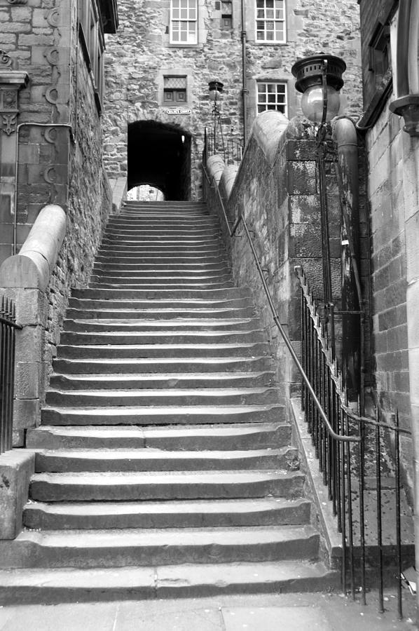 Stairs in Edinburgh Photograph by Jolly Van der Velden