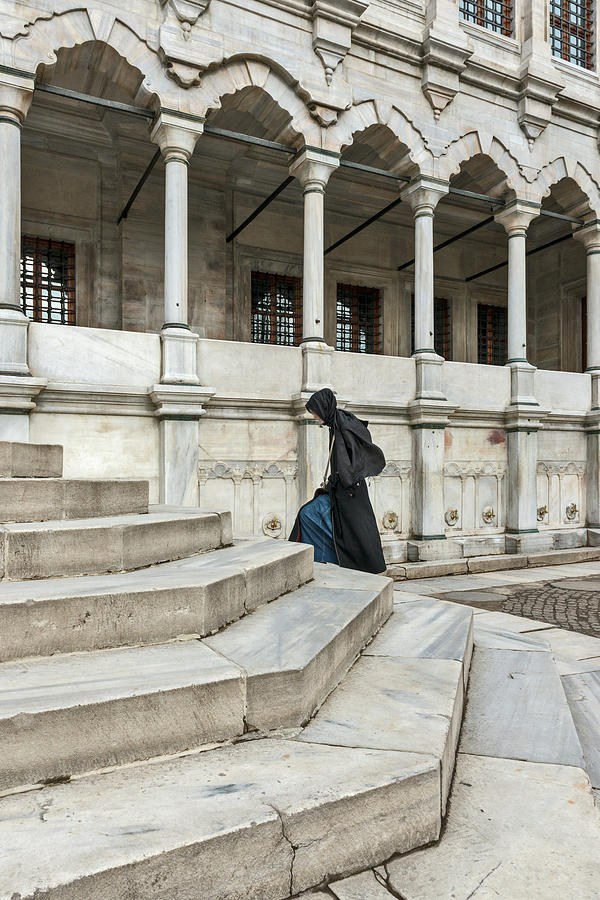 Stairs Of The Nuruosmaniye Mosque Photograph by Salvator Barki