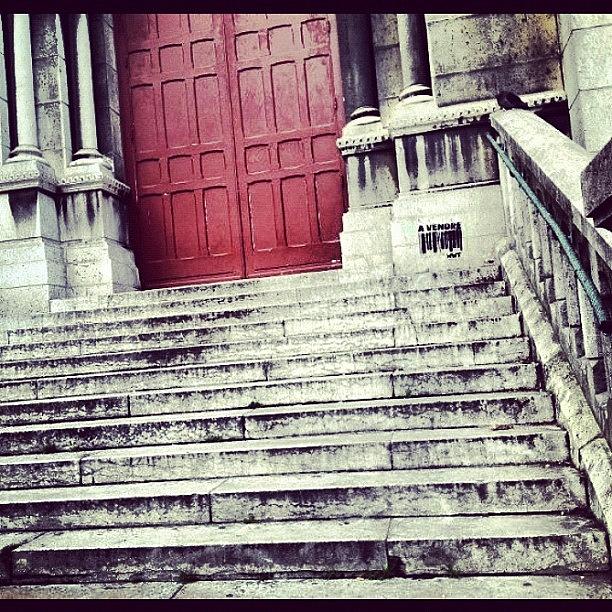 Paris Photograph - Stairs On the Hill by Danielle McComb