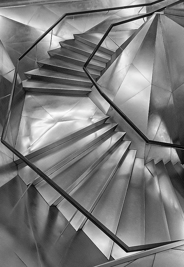 Stairs.caixa Forum Photograph by Secundino Losada