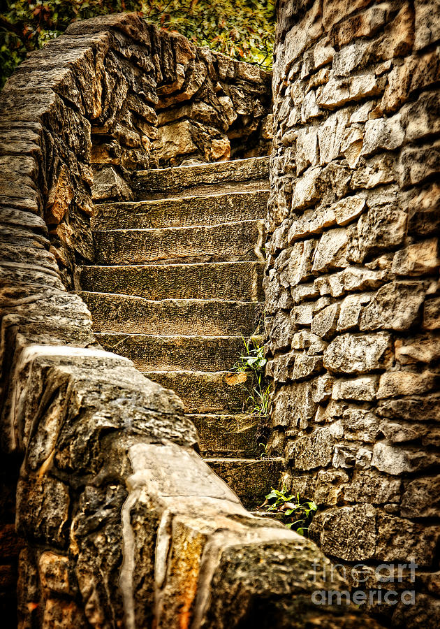 Stairway Back in Time Photograph by Lincoln Rogers