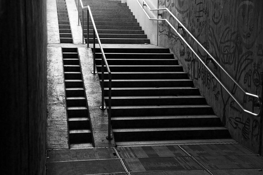 Stairway Photograph by Chevy Fleet