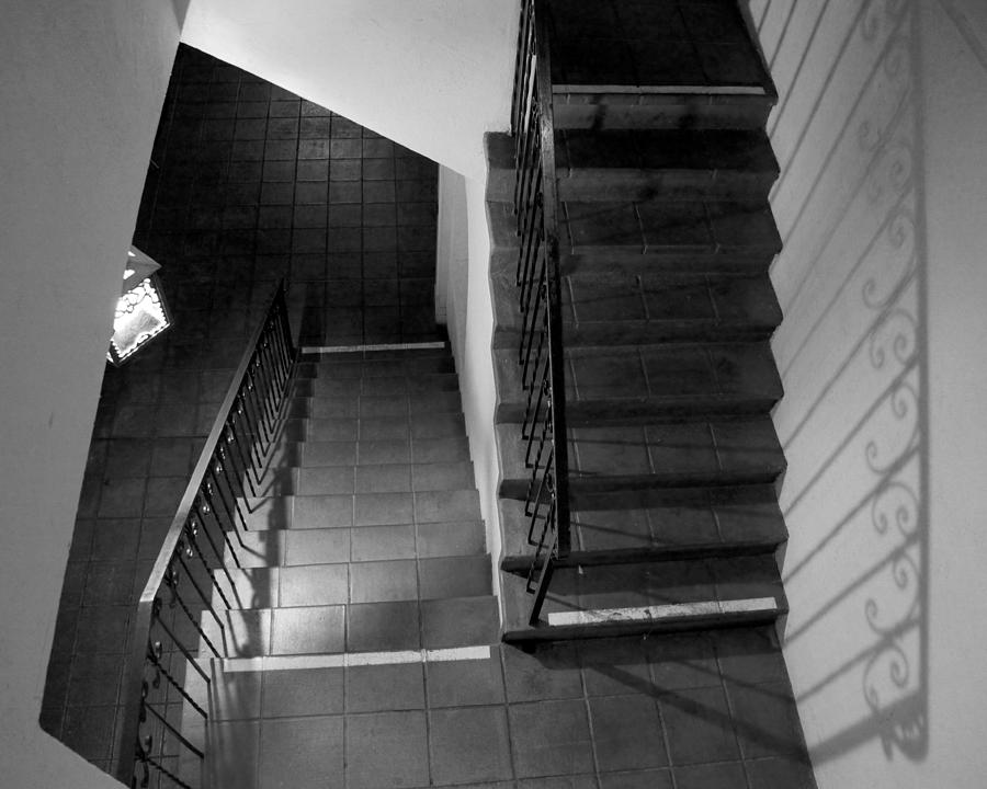 Stairway Photograph by Dusty Wynne