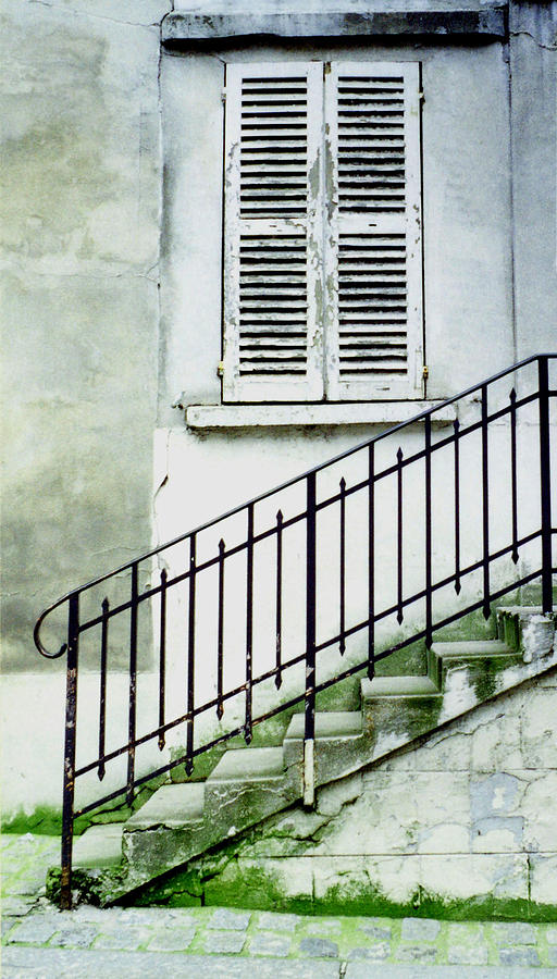 Stairway in Paris Photograph by Mary Bedy