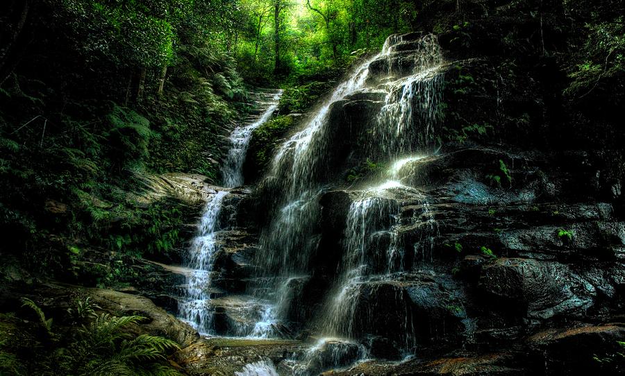 Stairway of Water 1 Photograph by Darryl Gibbs - Pixels