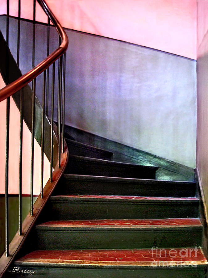 Stairway to Cezanne Atelier Photograph by Jennie Breeze