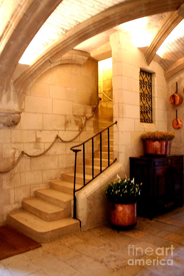 Stairway To Chenonceau Kitchen Photograph by Christiane Schulze Art And Photography