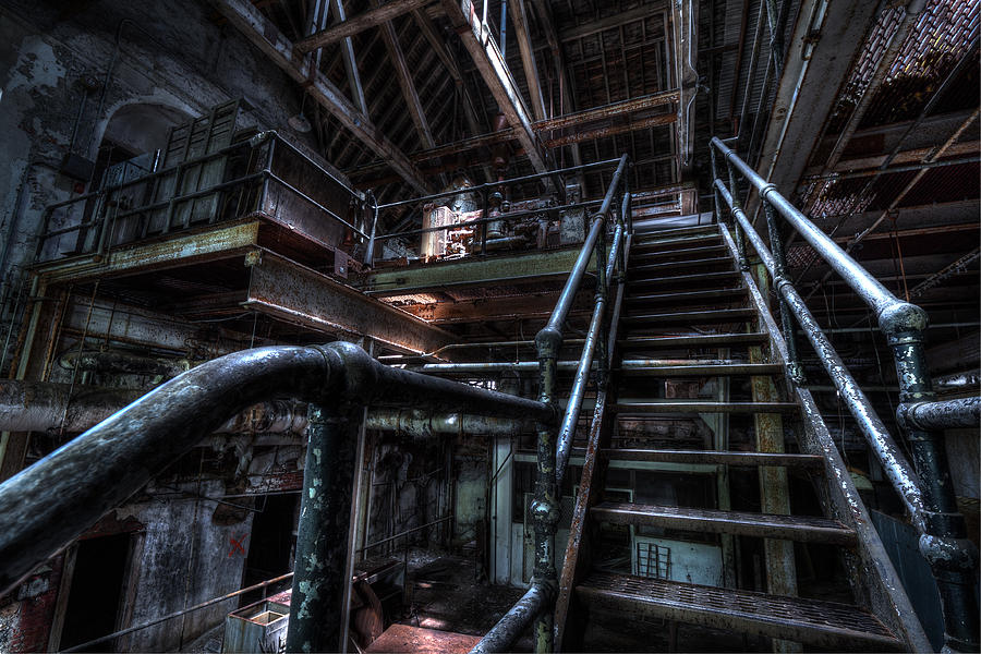 Stairway to Hell Photograph by Mihai Andritoiu
