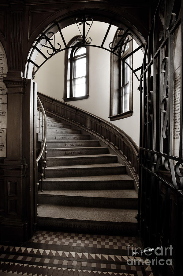 Stairway To History Photograph by Jim  Calarese