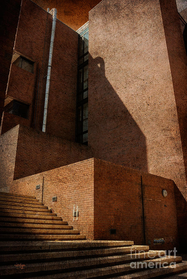 Brick Photograph - Stairway to Nowhere by Lois Bryan