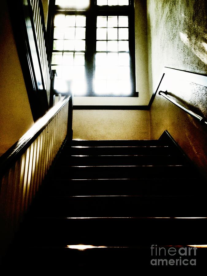 Architecture Photograph - Stairwell #2 by HD Connelly