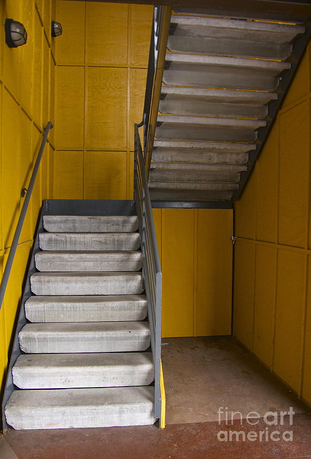 Stairwell Photograph by Sean Griffin