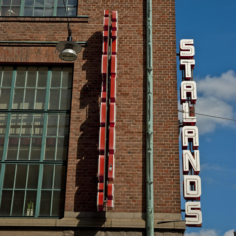 Typography Photograph - Stalands by John Magnet Bell