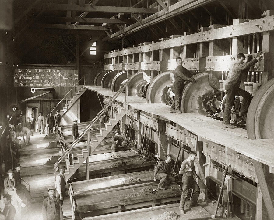 Stamp Mill, 1888 by Granger