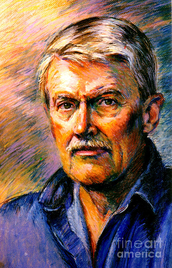 Stan Esson Self Portrait Painting by Stan Esson