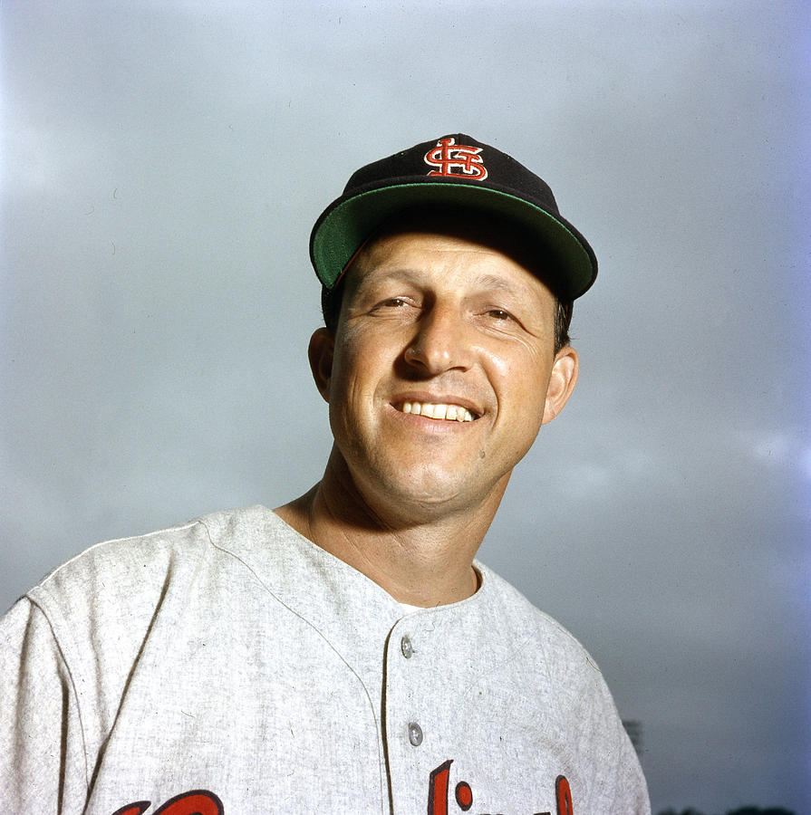 Stan Musial Photograph - Stan Musial Close Up by Retro Images Archive