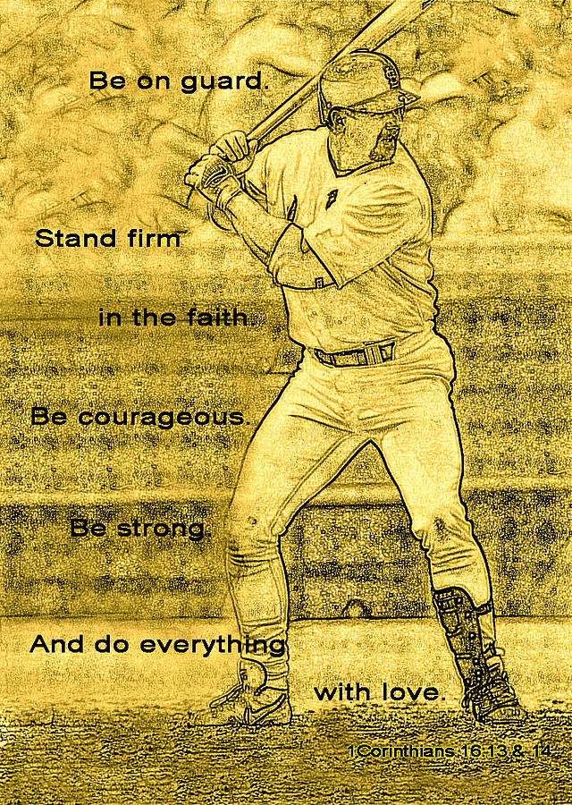 Stand Firm In The Faith Digital Art by Terry Wallace