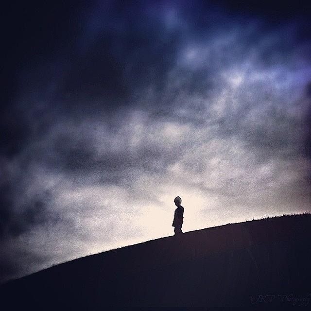 Stand Tall In The Darkness And The Photograph by Julianna Rivera-Perruccio
