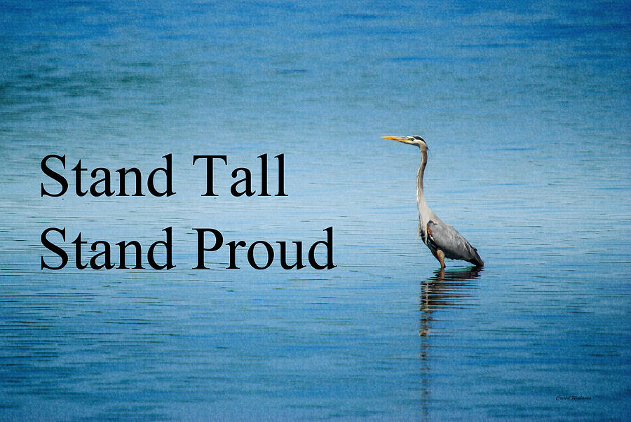 Stand Tall Stand Proud Photograph by Crystal Wightman