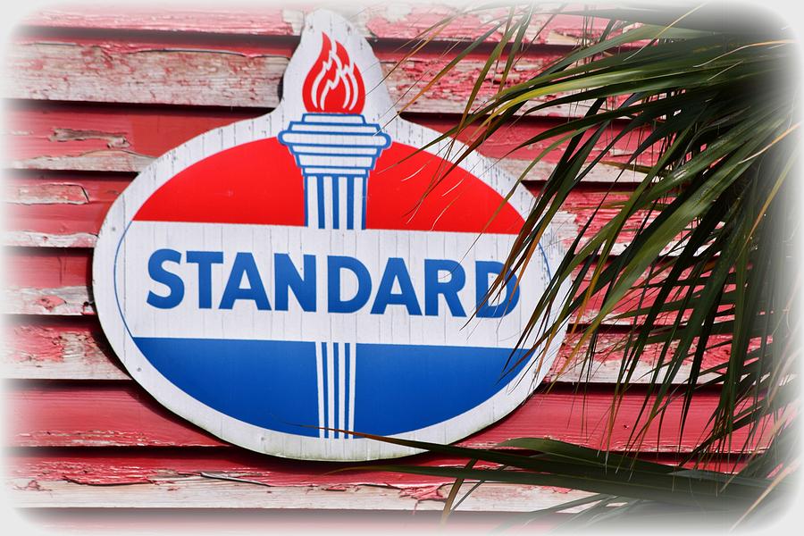 Standard Oil Sign Photograph by Sheri McLeroy
