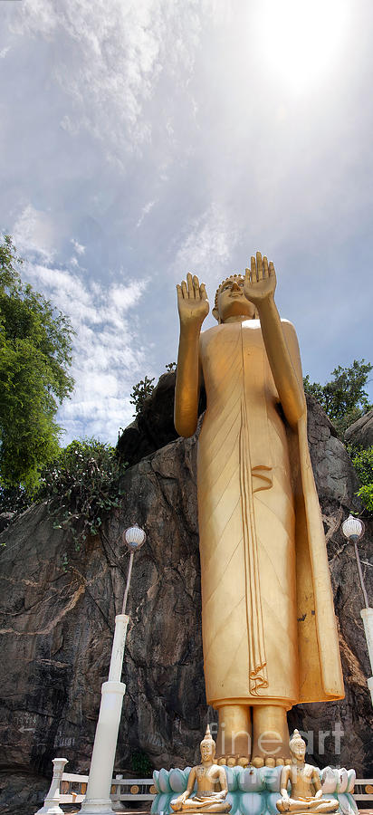 Standing Buddha 02 Photograph by Antony McAulay