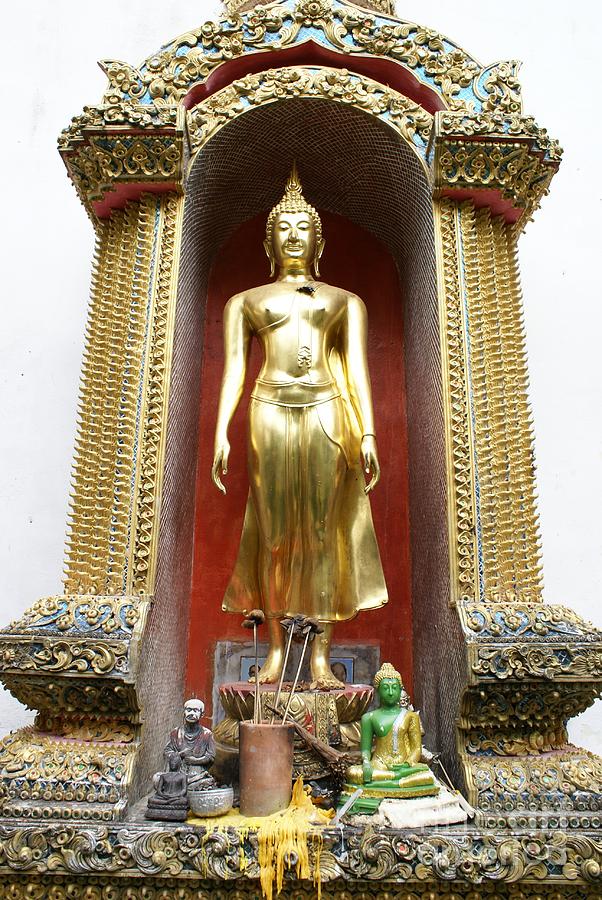 Buddha Photograph - Standing Buddha by Gregory Smith