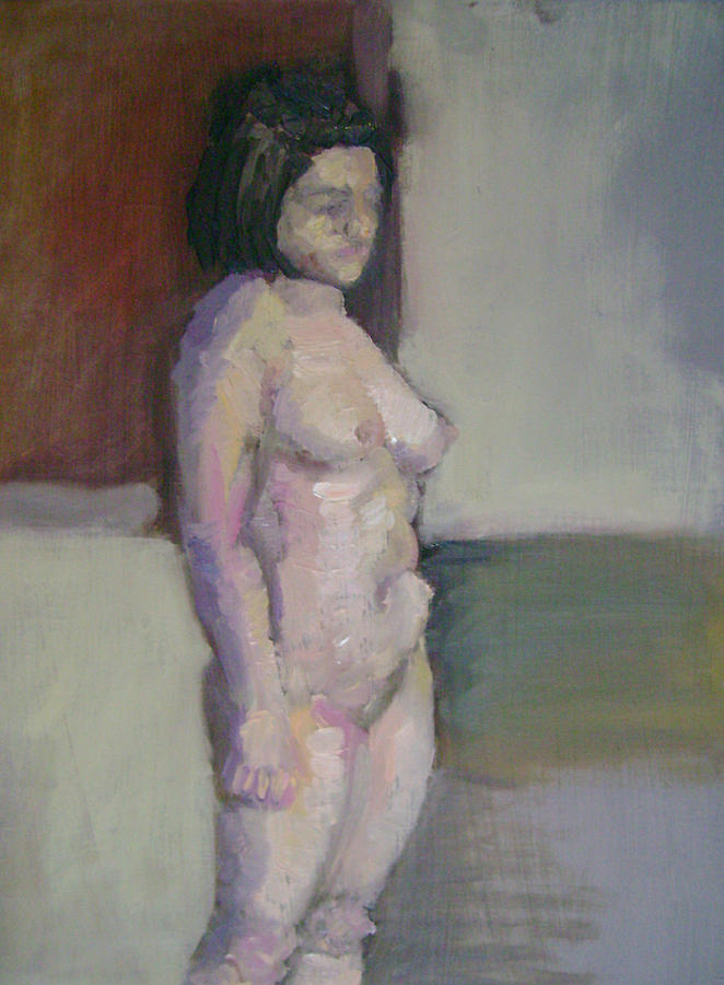 Stand Painting - Standing Figure by Cynthia Harvey Stand Painting - Standing Figure by Cynthia Harvey
