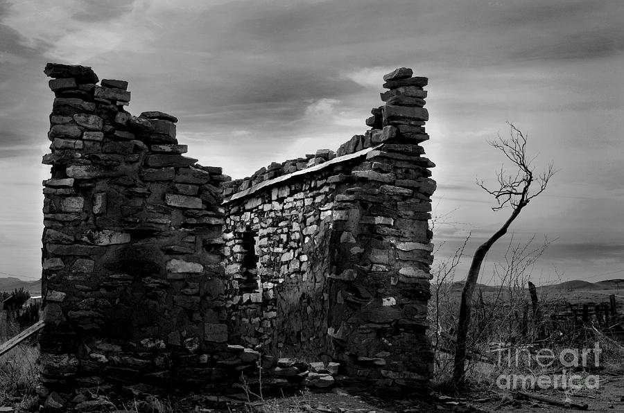 Ghost Town Photograph - Standing in Silence by Vicki Pelham