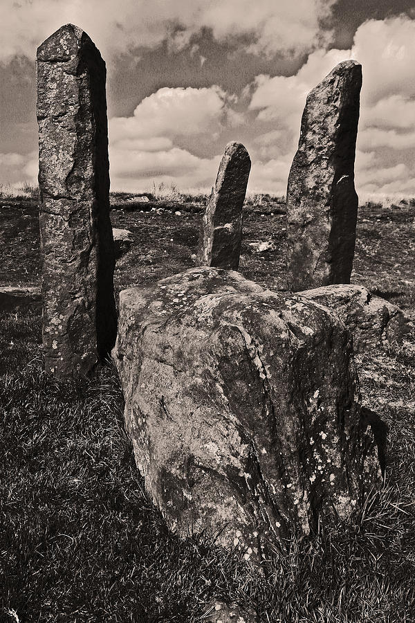 Standing Stones Close Up Photograph by John Topman
