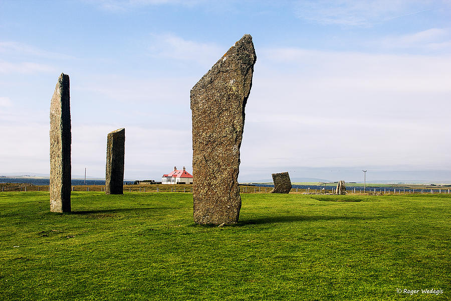 Standing Stones Of Stenness Orkney Photograph