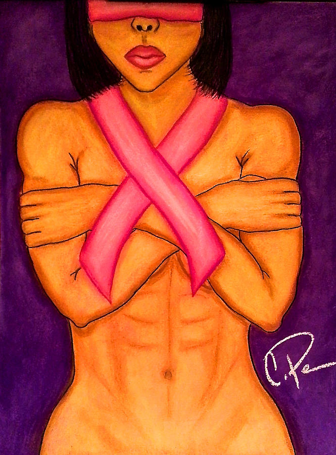 Standing Strong Drawing by Chrissy  Pena