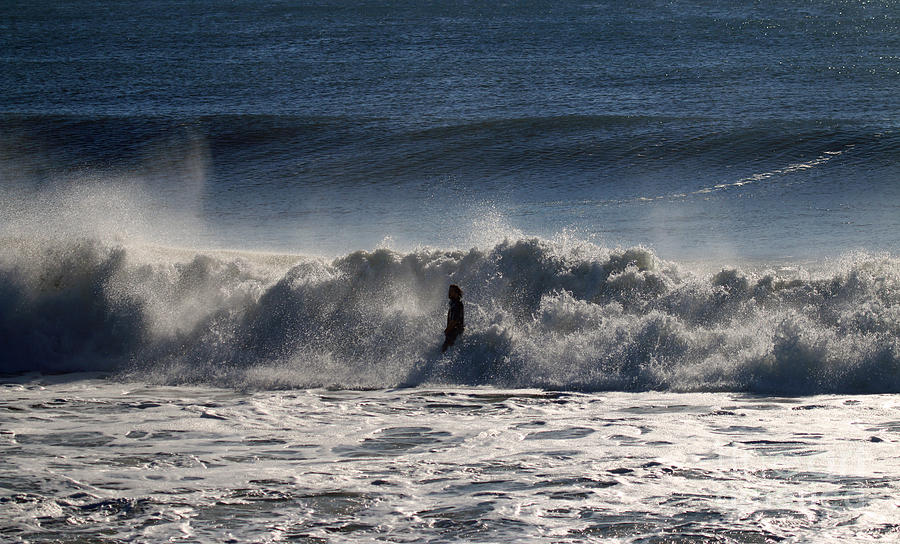 Standing Surfer Photograph by Mary Haber