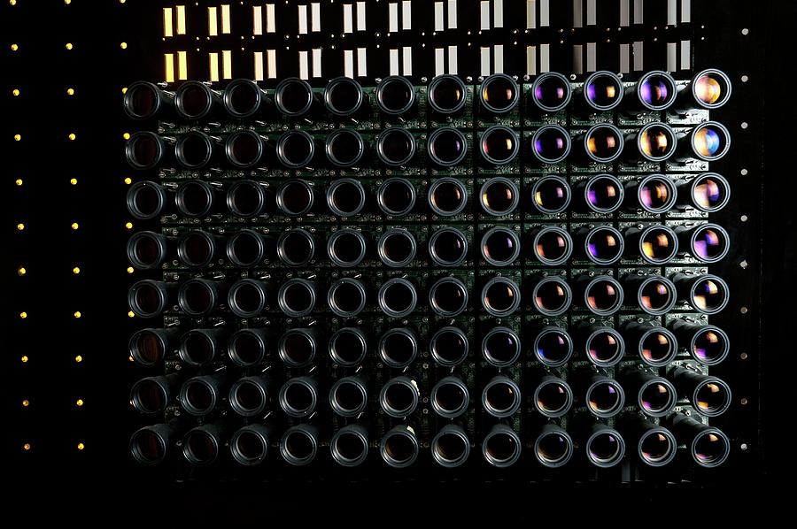 Stanford University Photograph - Stanford Multi-camera Array by Volker Steger/science Photo Library