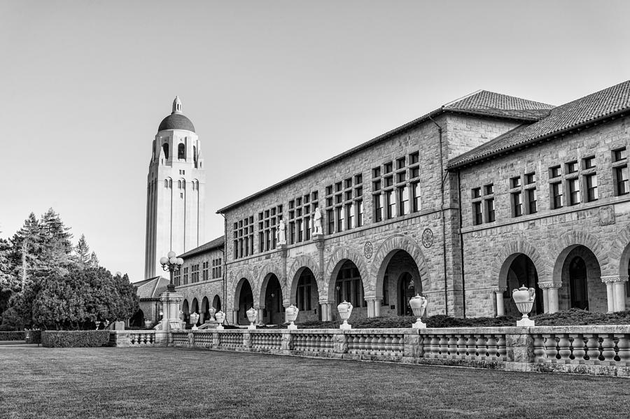 Stanford University In Black And White Photograph by Priya Ghose