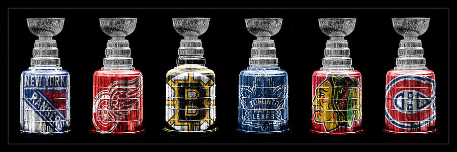 Stanley Cup 6 Sticker by Andrew Fare - Pixels