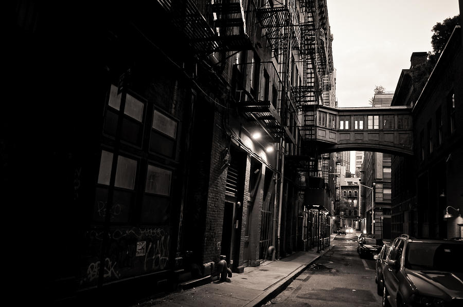 New York City Photograph - Staple Street - Tribeca - New York City by Vivienne Gucwa