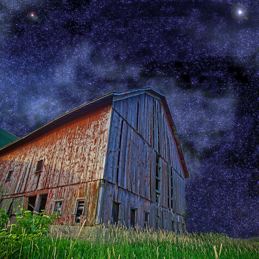 Star Barn Photograph by John Crothers