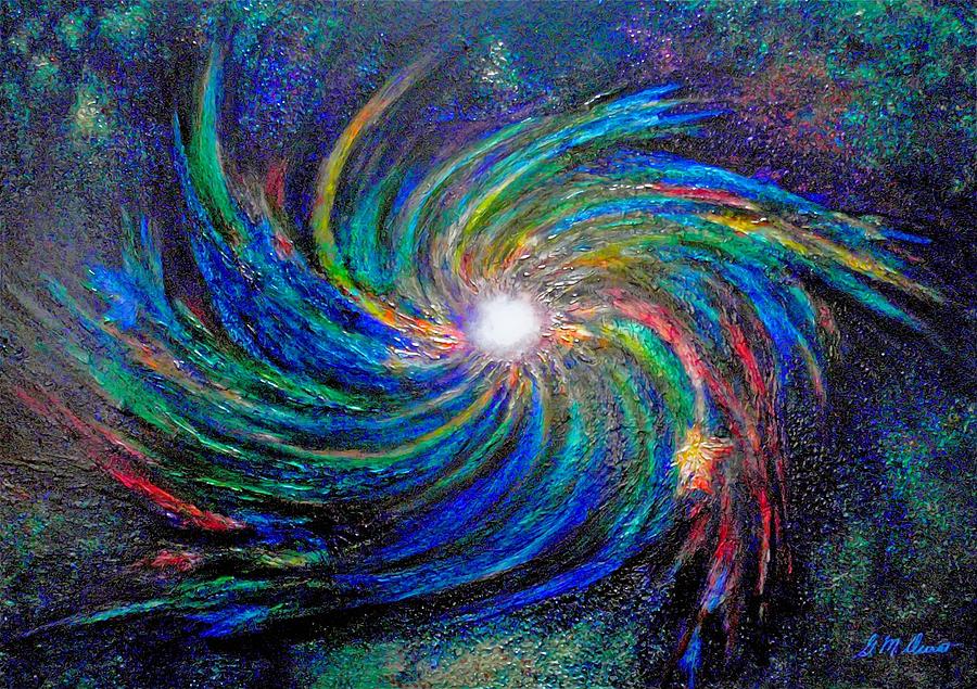 Abstract Painting - Star Birth by Michael Durst