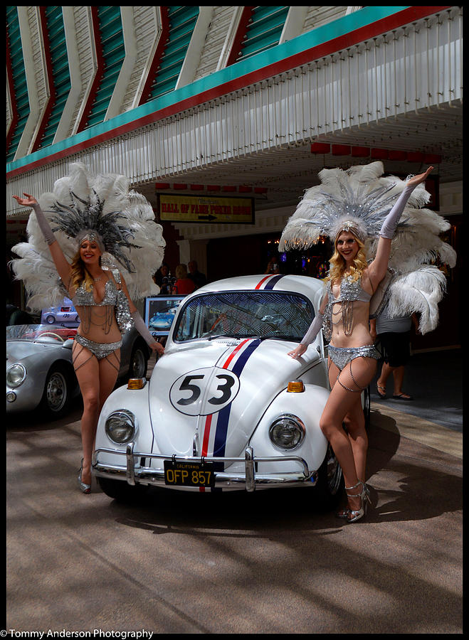 Las Vegas Photograph - Star Cars and Show Girls 1 by Tommy Anderson