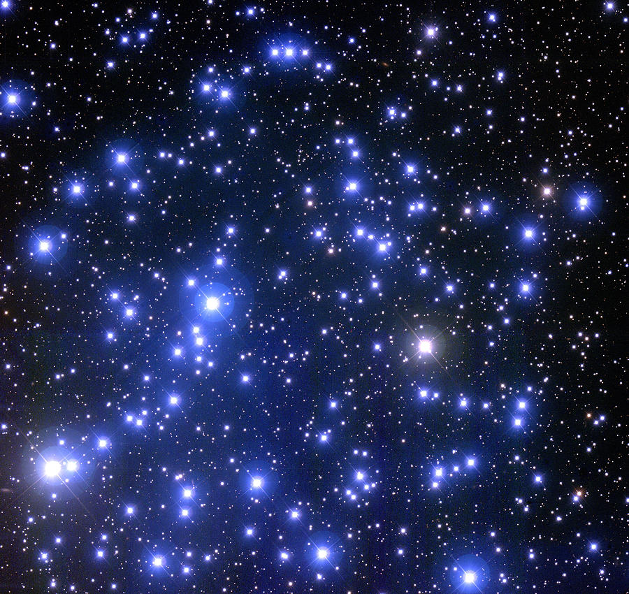 Star Cluster M35 Photograph by J-c Cuillandre/canada-france-hawaii Telescope/science Photo Library