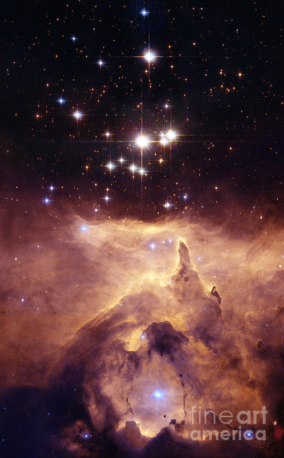 Star Cluster Pismis 24, Ngc 6357 Photograph by Science Source