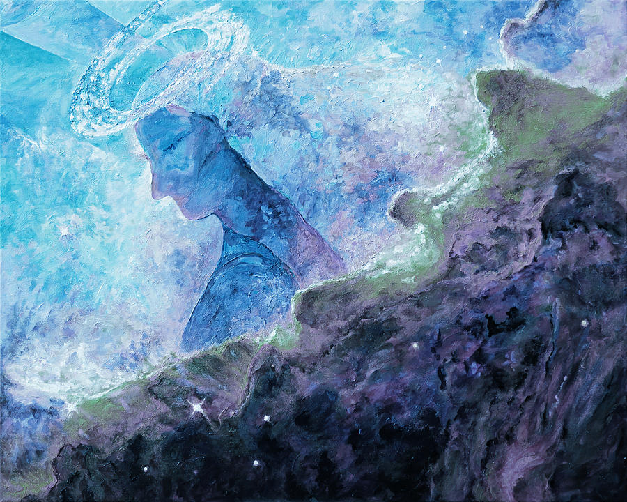 Star Dust Angel - Ocean Digital Art by Julie Turner - Fine Art America