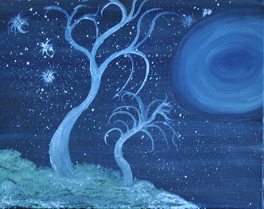 Star Dust Painting by Suzanne Surber