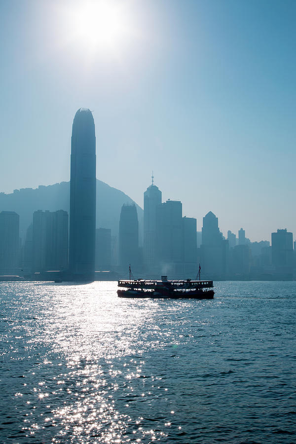 Star Ferry In Hong Kong Harbour And Photograph by Holger Leue