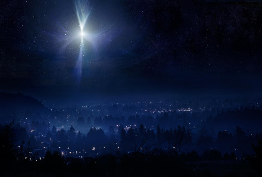 Star of Bethlehem Night Sky Photograph by RyanJLane Star of Bethlehem Night Sky Photograph by RyanJLane