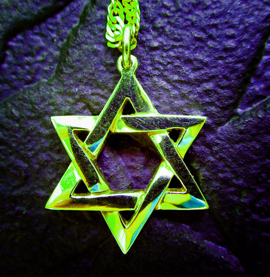 Star of David 5 Photograph by Laurie Tsemak